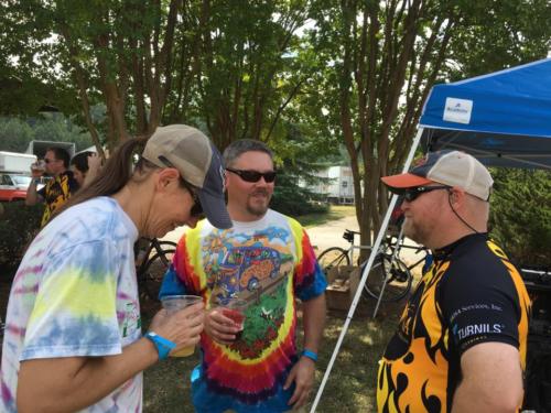 Tie dye and beer